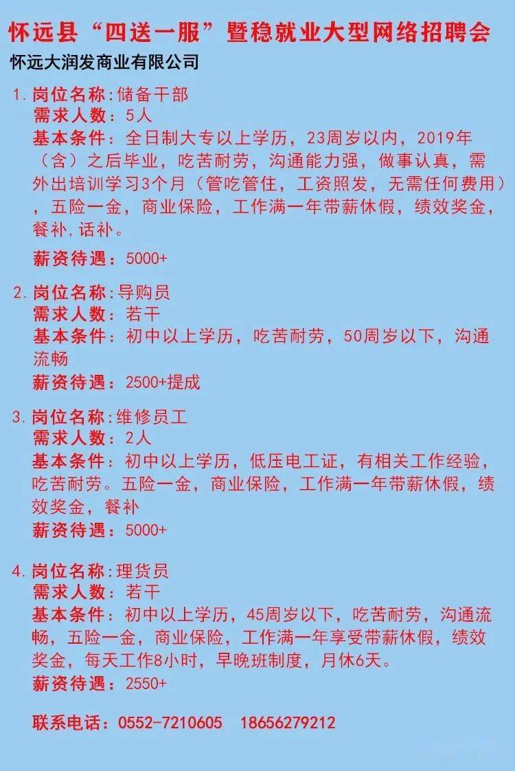 漣水人才網招聘信息更新速遞